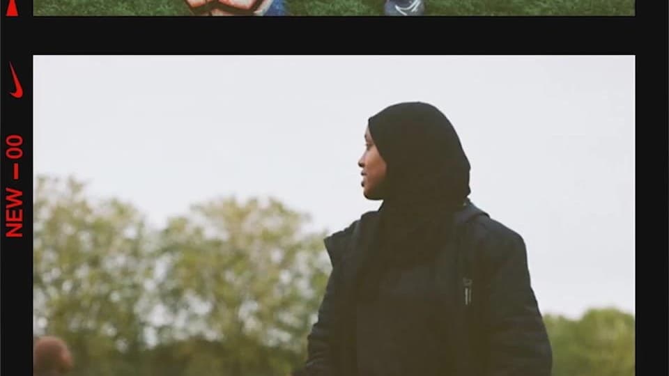 Production still from Nike Iqra Story